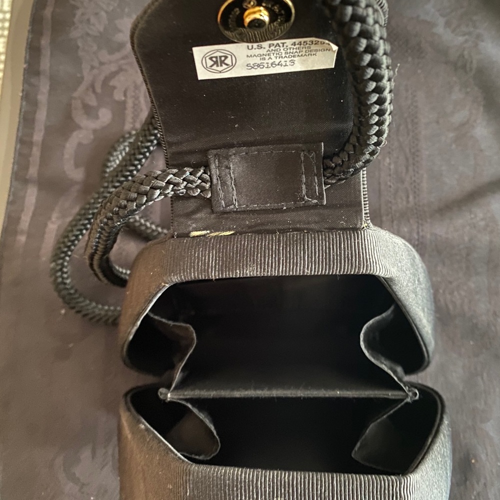 Black File Rope Shoulder Bag - Picture 4 of 4